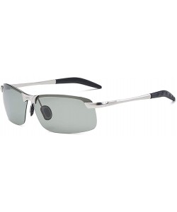 Sport Photochromic Polarized Sunglasses For Men And Women-Antiglare Eyewear - C - C61905HWALH $41.40