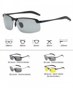 Sport Photochromic Polarized Sunglasses For Men And Women-Antiglare Eyewear - C - C61905HWALH $41.40