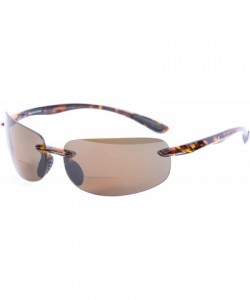 Wrap Lovin Maui" Lightweight Sport Wrap Bifocal Reading Sunglasses for Men and Women - Tortoise - CS17YRTRZR8 $15.91