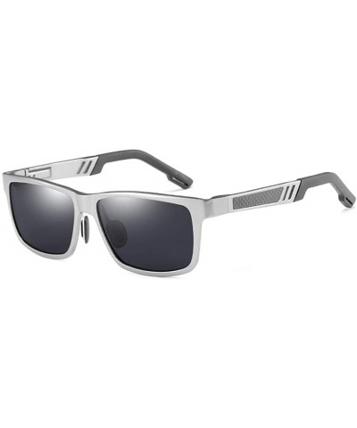 Square Sunglasses for Men Women Polarized Sun Glasses 100% UV400 Protection - D - C0197XKWULX $16.90