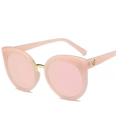 Goggle Goggles Brand Designer Vintage Sunglasses Oculos De Sol Men Women Round C2 - C7 - C118YZSMWT5 $8.82