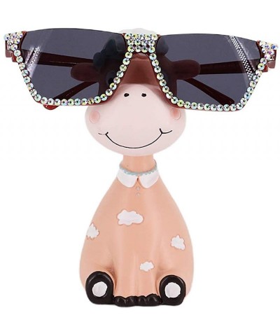 Semi-rimless Fashion Punk Sunglasses for Women Men - Square Glasses Matel Frame UV400 Protection - Black Square - C418A5T6HCK...