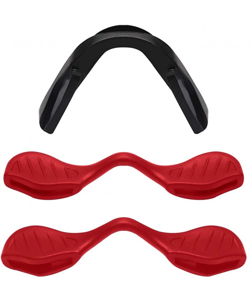 Goggle Replacement Nosepieces Accessories EVZero Series Sunglasses - Red - C218A4SNY3K $11.64