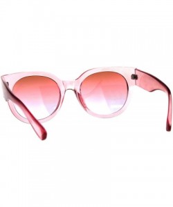 Square Womens Designer Fashion Sunglasses Square Translucent Color Frame UV 400 - Pink - C918DH60CUN $10.28