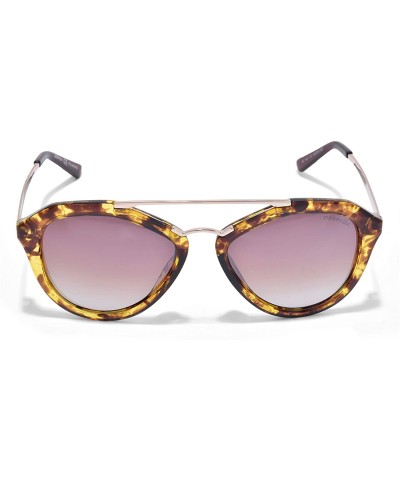 Oval Ladies Acetate Designer Fashion Sunglasses Polarized UV lens - CG18UYMDICQ $55.06
