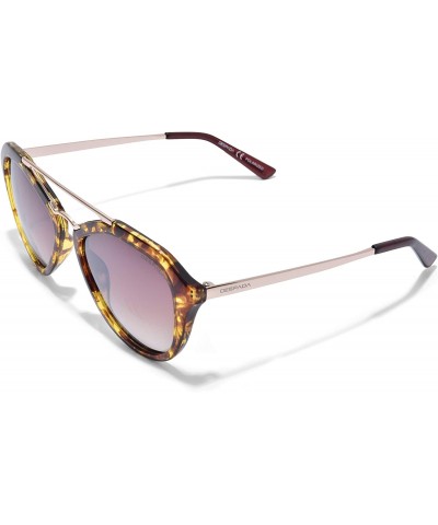 Oval Ladies Acetate Designer Fashion Sunglasses Polarized UV lens - CG18UYMDICQ $29.60