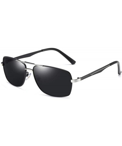Rimless Polarized Sunglasses Fashion Box Driver Driving Sunglasses Glasses - CR18XCYKY29 $48.93