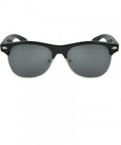 Oval Kitten Oval Fashion Retro Sunglasses Shades - Black - C411JRVUFF5 $8.13