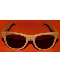 Wayfarer All Wood Spring Hinges Top of the line Polorized Sunglasses - CG18E7G95WE $23.56