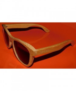 Wayfarer All Wood Spring Hinges Top of the line Polorized Sunglasses - CG18E7G95WE $23.56