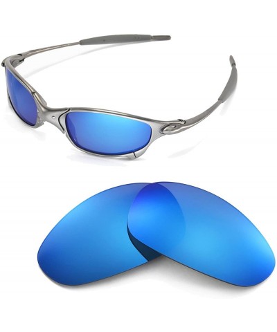 Shield Replacement Lenses Juliet Sunglasses - 14 Options Available - Ice Blue Coated - Non-polarized - C811JA9PCX3 $11.67