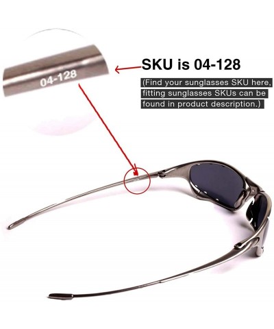 Shield Replacement Lenses Juliet Sunglasses - 14 Options Available - Ice Blue Coated - Non-polarized - C811JA9PCX3 $11.67