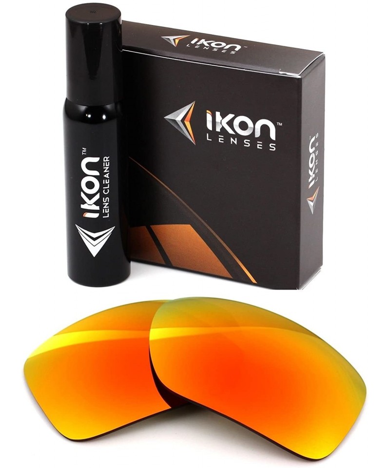 Sport Polarized Replacement Lenses for Gatti Sunglasses - Multiple Options - Fire Orange Mirror - CC12CCLZAUF $28.81