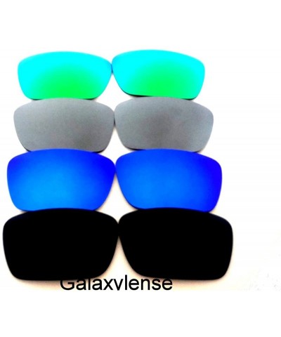 Oversized Replacement Lenses Fuel Cell Black&Blue&Titanium&Green Color Polarized 4 Pairs - CF120HEZ8BB $30.22