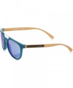 Rectangular Men's An4235 Crooked Grind Rectangular Sunglasses - Matte Black/Polarized Grey - C71822IN4T7 $36.80