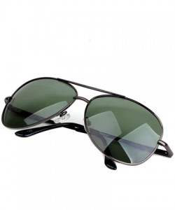 Oversized Classic Men's Toad Mirror Sports Glasses Polarizer Sunglasses Anti-UV Driving Sunglasses - CF190MQZEKA $31.08