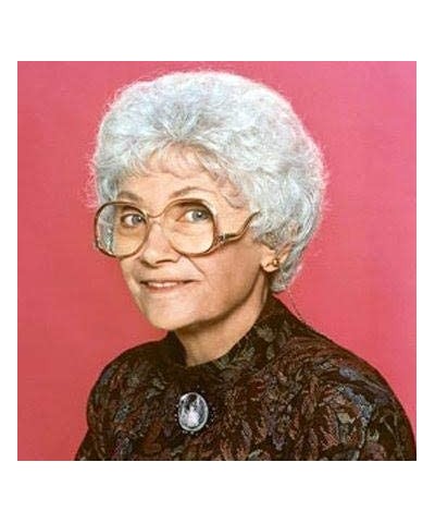 Wrap Oversize Vintage 1980's The Golden Girls Inspired Black Clear Lens Eye Glasses - Black Frame - Clear - C318KIQWH6I $11.91