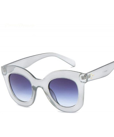 Aviator NEW Gradient Points Sun Glasses Tom High Fashion Designer 66133 Black Grey - 66133 Red Grey - CR18Y6SIL8D $12.06