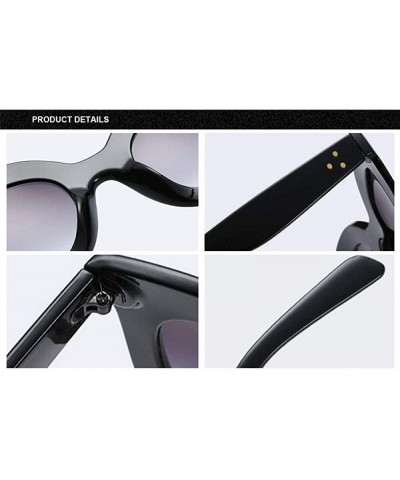 Aviator NEW Gradient Points Sun Glasses Tom High Fashion Designer 66133 Black Grey - 66133 Red Grey - CR18Y6SIL8D $12.06