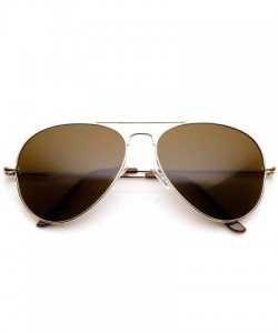 Aviator Classic Metal Aviator Sunglasses w/Spring Temples (3-Pack) - CA110A7JV8L $16.68