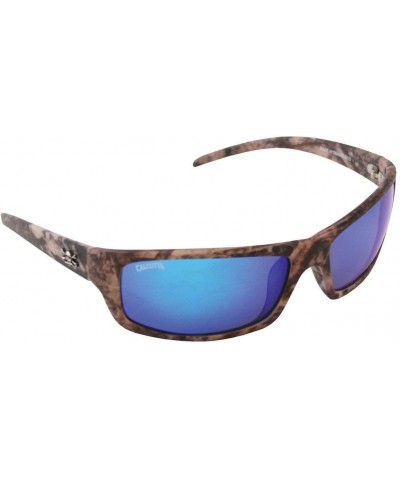 Rectangular Prowler Original Series Fishing Sunglasses - True Timber/Blue Mirror - CX11DKK8GC3 $17.61