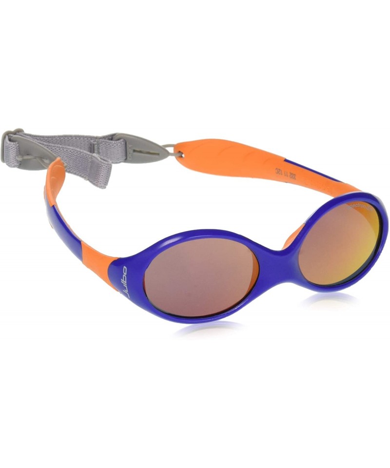 Wayfarer Looping II Baby Sunglasses with Spectron 4 Baby Lens - Blue/Orange - C211TTNQ1UJ $40.99