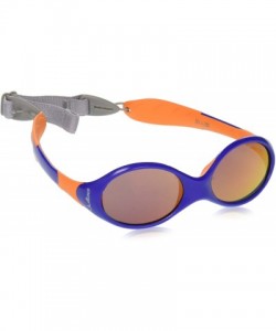 Wayfarer Looping II Baby Sunglasses with Spectron 4 Baby Lens - Blue/Orange - C211TTNQ1UJ $40.99