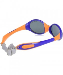 Wayfarer Looping II Baby Sunglasses with Spectron 4 Baby Lens - Blue/Orange - C211TTNQ1UJ $40.99