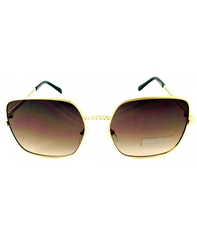 Cat Eye Cat Eye Frameless Sunglasses Vintage Mirrored Womens UV 400 - Black - C618EOMQEAW $16.08
