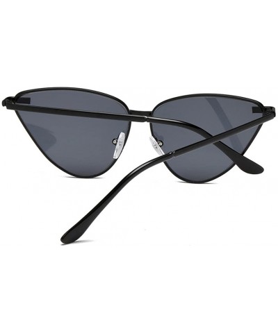 Goggle Women's Fashion Vintage Cateye Frame Acetate Frame UV Glasses Sunglasses Shades - A - CE18D2X66TW $10.63