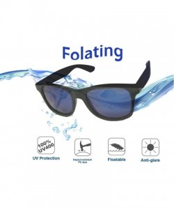 Wayfarer Polarized Floating Sunglasses Great for Fishing - Boating - Water Sports - They Float - Shiny Tortoise - C212D5TOGUT...