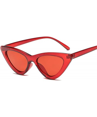 Aviator 2019 Fashion Sunglasses Woman Brand Designer Vintage Retro Triangular Cat C9 - C7 - CM18YZWO9YY $10.99
