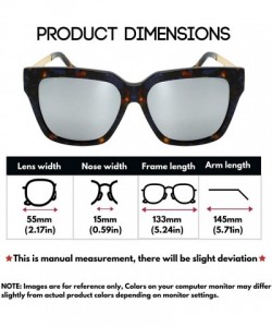 Oval Retro Inspired Handmade Acetate Square Sunglasses with Quality UV CR39 Lens Gift Pakcage Included - CB18RIGQYH5 $86.62