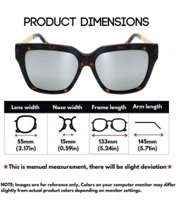 Oval Retro Inspired Handmade Acetate Square Sunglasses with Quality UV CR39 Lens Gift Pakcage Included - CB18RIGQYH5 $74.39