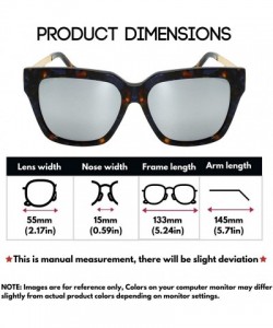 Oval Retro Inspired Handmade Acetate Square Sunglasses with Quality UV CR39 Lens Gift Pakcage Included - CB18RIGQYH5 $39.74