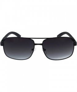 Rectangular 2633 Life-Style Fashion Sunglasses - UV Protection - Black - C818WCC3CR3 $28.64
