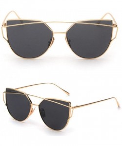 Goggle Sunglasses Twin Beams Eyeglasses Protection - C218QC07UK2 $11.75