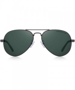 Wrap Men HD Polarized Sunglasses Aluminum Magnesium Driving Sun Glasses S8285 - G15 - C718NMLYQLE $8.73