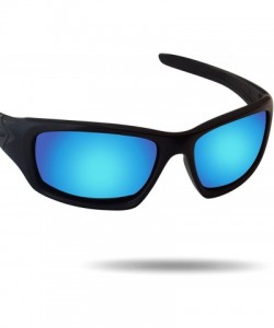 Rectangular Replacement Lenses Valve Sunglasses - Various Colors - Ice Blue - Anti4s Mirror Polarized - CG1888HIQ5R $24.07