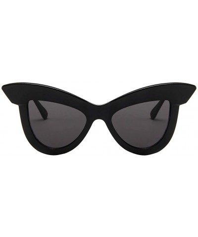 Cat Eye Sunglasses For Unisex - Women Cat Eye Glasses Retro Eyeglass Frame Eyewear - D - CA18RUIA4QG $10.04