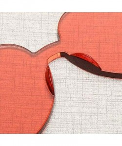 Sport Love Heart Shaped Sunglasses Women PC Frame Resin Lens Sunglasses UV400 Sunglass - Multicolor - C0190MSWKHE $18.67