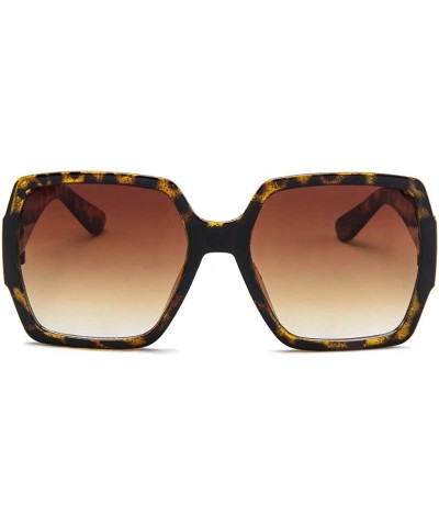Square Unisex Square Sunglasses Retro Sunglasses Fashion Sunglass 2019 Fashion - D - C218TH7DX8E $9.71