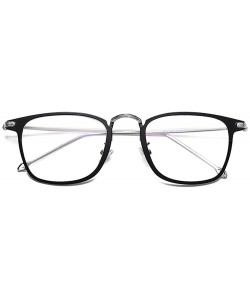 Square Myopia Glasses -1.0 to -4.0 Lens Metal Full frame Photochromic Sunglasses Men Retro discoloration Nearsighted - CR18Z5...