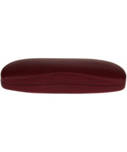 Rectangular Sunglasses & Glasses Cases Protective Hard Case Wood Print - Red - C818D9NCHMI $8.83