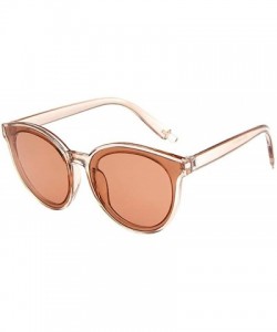 Oversized Mens Womens Retro Big Frame Vintage Rapper Sunglasses Eyewears - F - C818TS3W9S5 $11.64