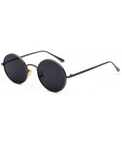Oval sunglasses for women Oval Vintage Sun Glasses Classic Sunglasses - P05-gold-green - CZ18WXRDHN2 $57.93