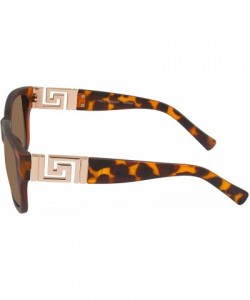 Square Sunglasses for Women Oversized Eyewear Fashion - Assorted Styles & Colors - Leopard - C718OOZ37I9 $11.86