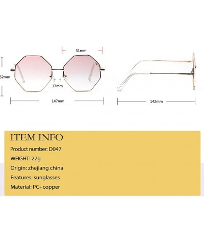 Oversized Women Vintage Square Eye Sunglasses Retro Lightweight Eyewear Fashion Radiation Protection UV400 Protection - CZ196...
