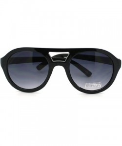 Aviator Black Super Thick Plastic Frame Aviator Sunglasses - C911C18ACOJ $7.70