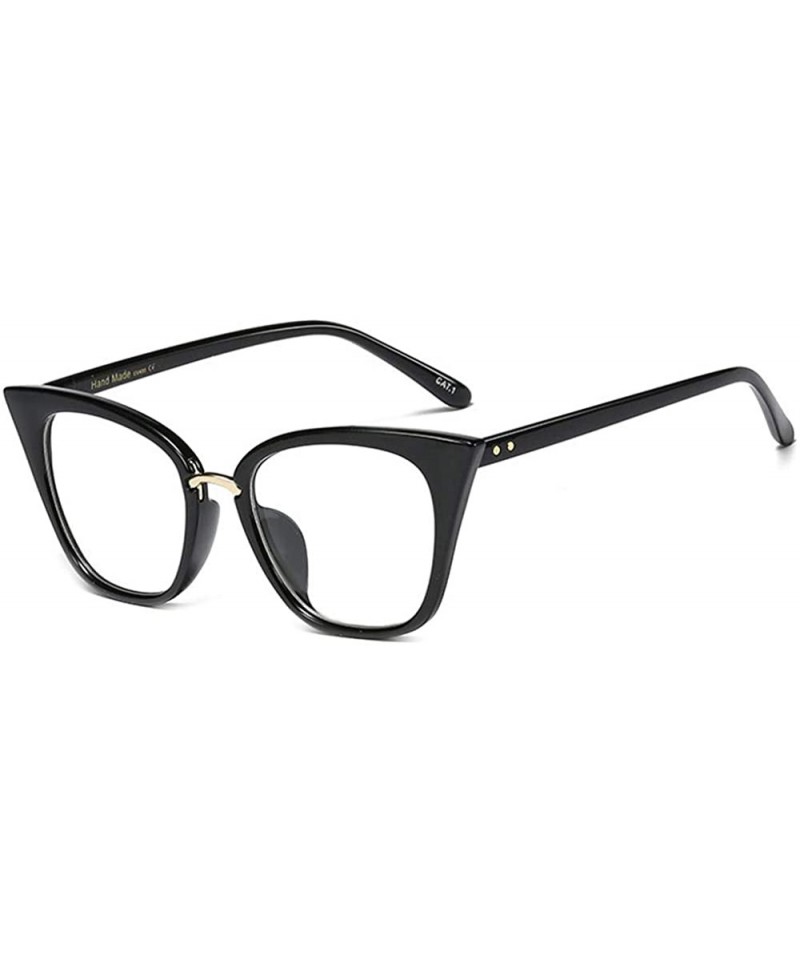 Round Classic Sunglasses Polarized Protection - Black - CU19848HNOI $14.94